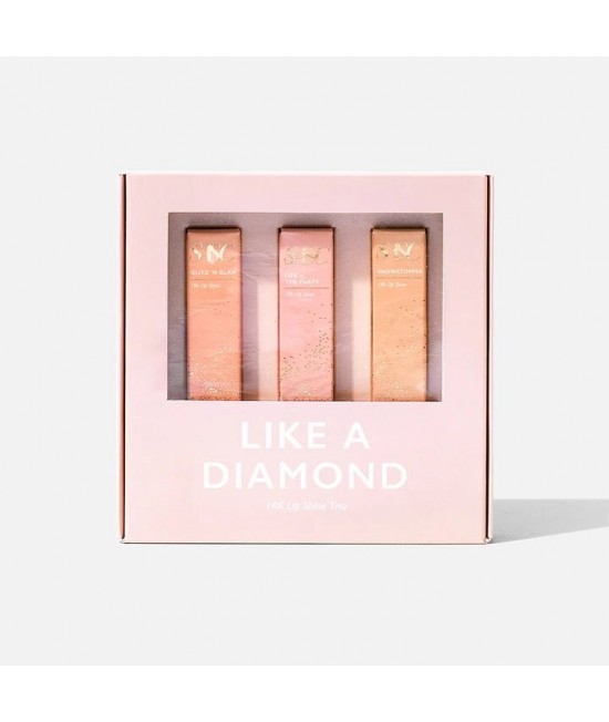 LIKE A DIAMOND COLLECTION - 18K LIP SHINE (3 PC)